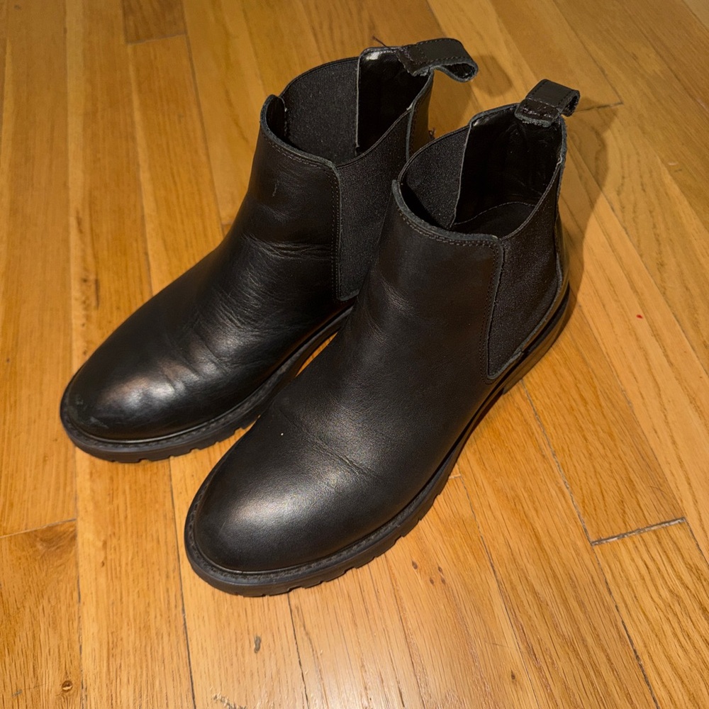 Steve Madden Black Ankle Boots